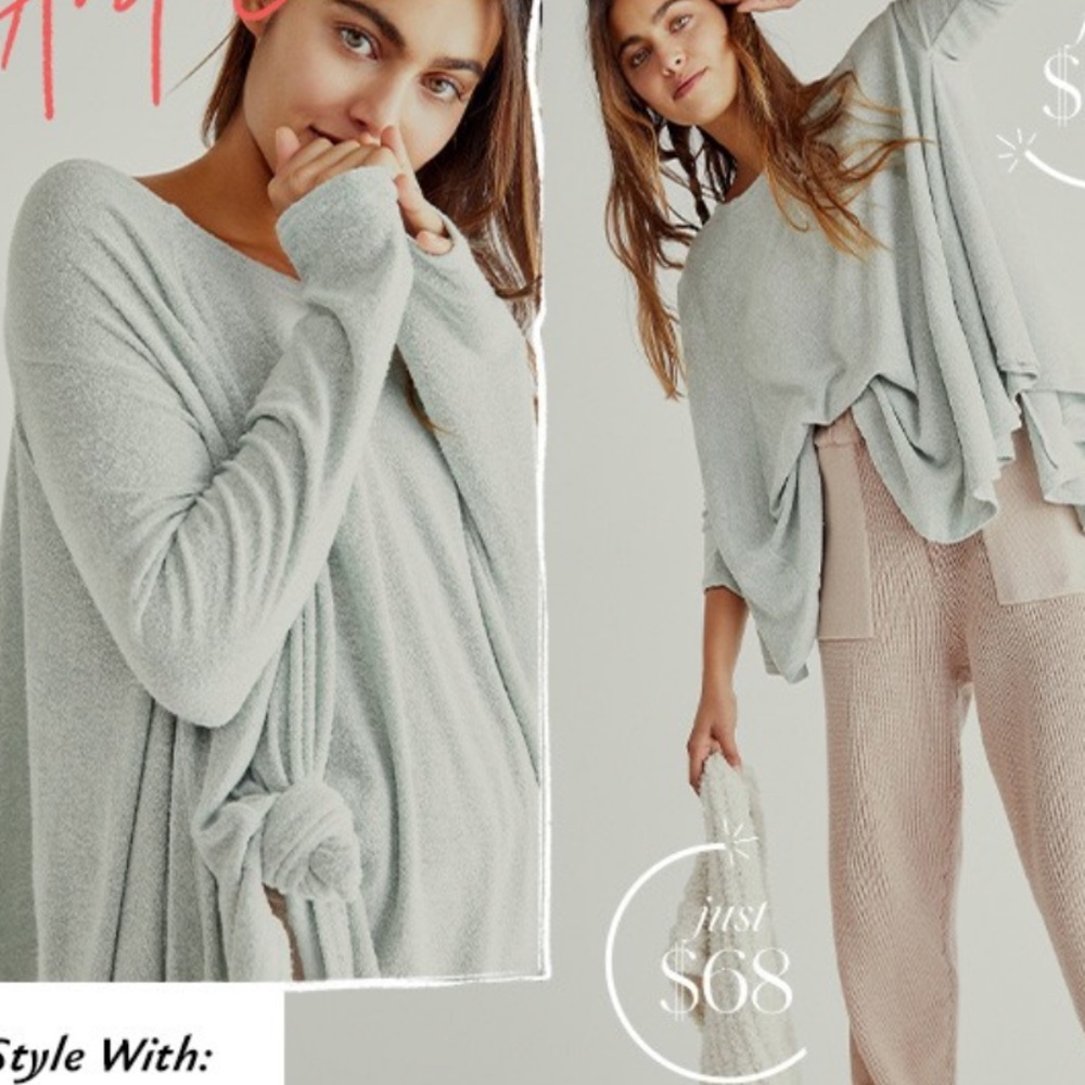 Free people beach swing top